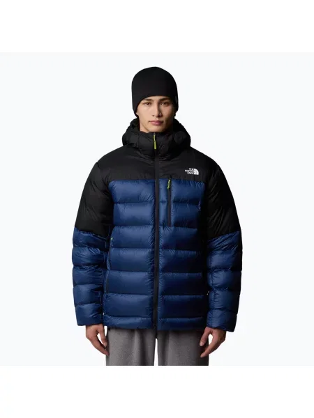 Kurtka puchowa The North Face Kalix Down Hoodie shady blue/black czarna