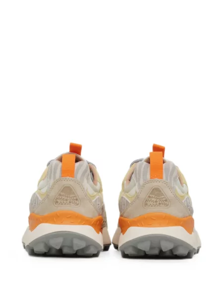 Sneakerși Flower Mountain din piele de căprioară
