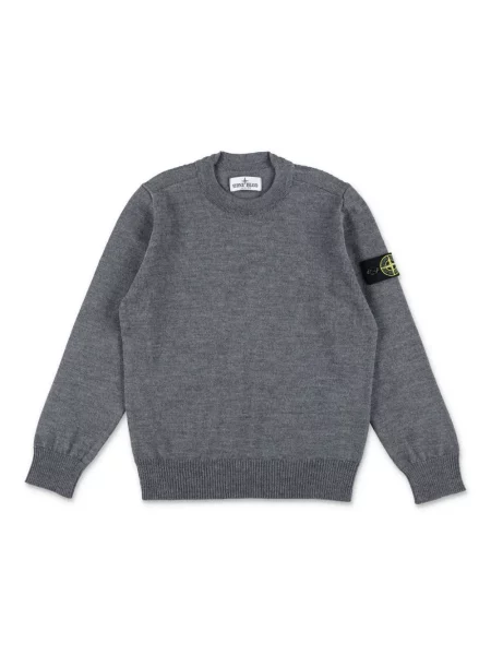 Bluza dziecięca Stone Island szara