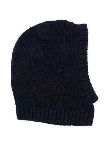 Czapka dziecięca Moncler Enfant niebieska