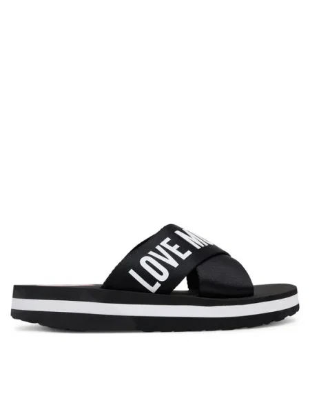 Papuci Love Moschino negru