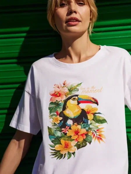 Tricou Marisse alb
