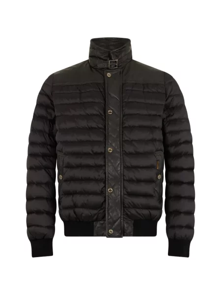 Geacă Moorer matlasată negru