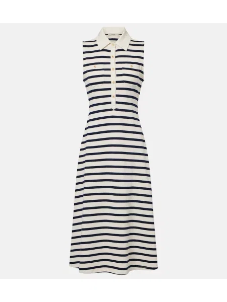Rochie Frame cu dungi alb