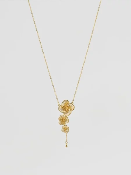 Reserved Colier cu pandantiv auriu