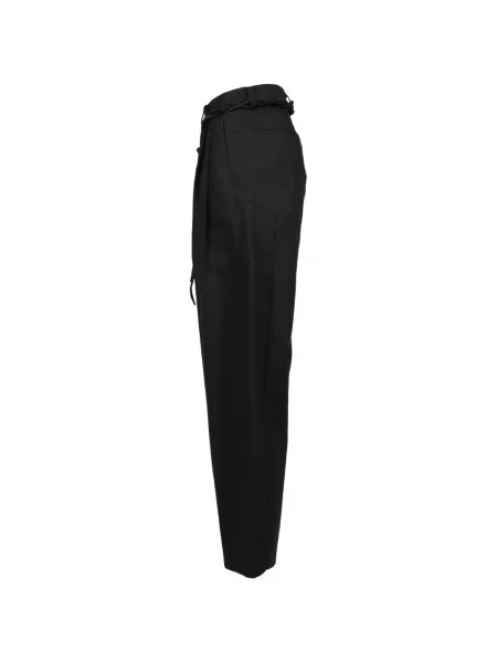 Cu centură pantaloni Hyein Seo negru