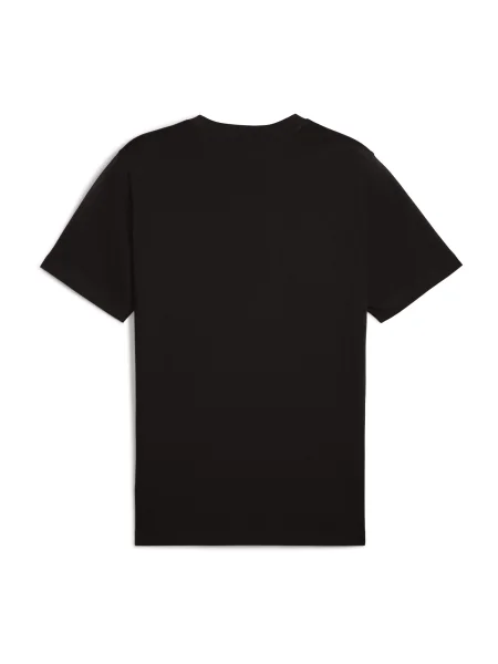 PUMA Tricou Puma Ess No. 1 Logo Tee' negru