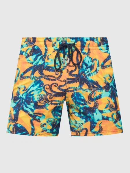 Шорти для плавання Moorise Octopus Tie & Dye Vilebrequin помаранчеві