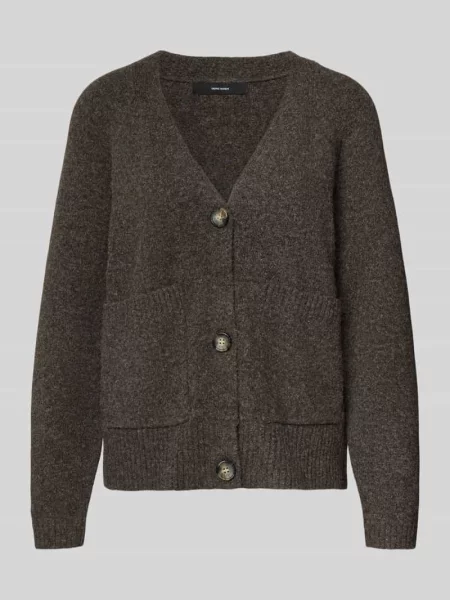 Kurtka z dzianiny o kroju comfort fit z dekoltem w serek model ‘BOOM’ Vero Moda