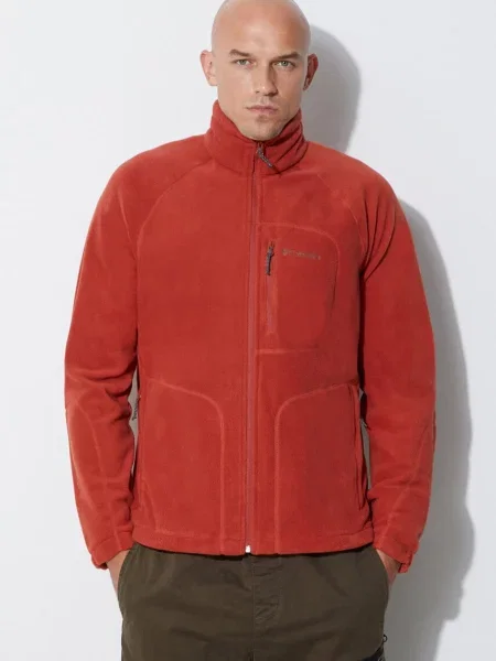 Bluza polarowa Columbia Fast Trek II collegiate navy granatowy