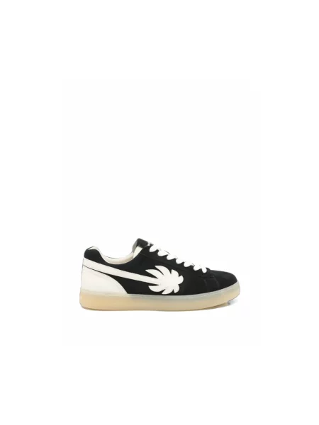 Sneakersy Palm Angels skórzane czarne