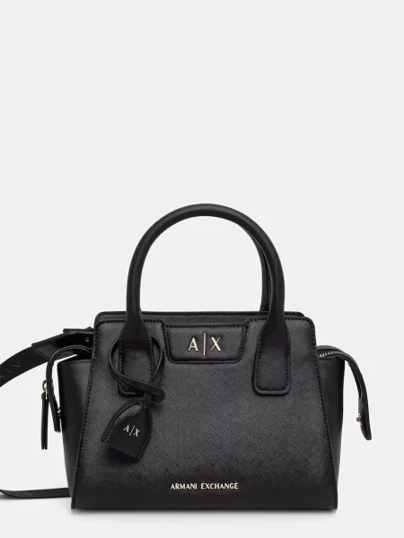 Armani Exchange crossbody torba za žene crna