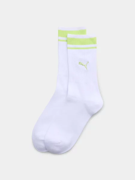 PUMA Unisex Heritage Stripe Шкарпетки Унісекс Комбінований верх зелений