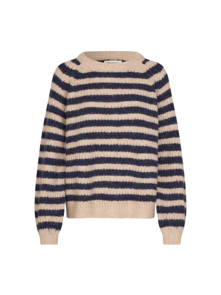 Dzianinowy sweter Lollys Laundry niebieski