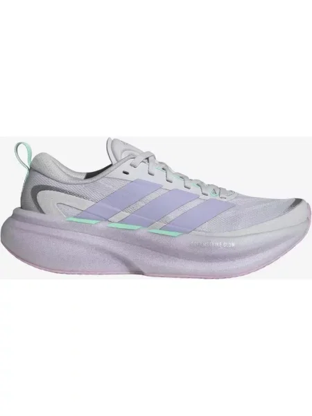 Buty do biegania adidas Supernova Glide lila szary