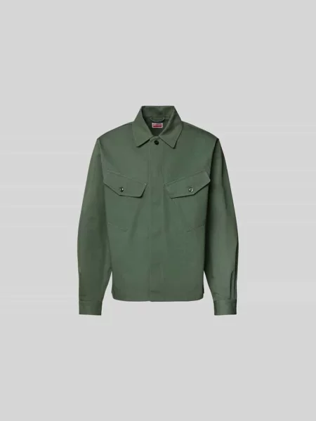Kurtka koszulowa o kroju regular fit z bawełny Kenzo