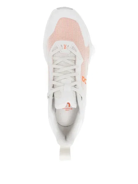 Sneakerși On-running cu șireturi din dantelă alergare alb