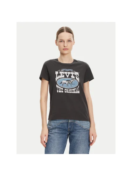 Levi's® Póló Regular Fit fekete