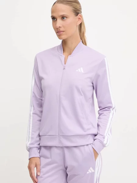 Adidas dres Ess 3S fioletowy