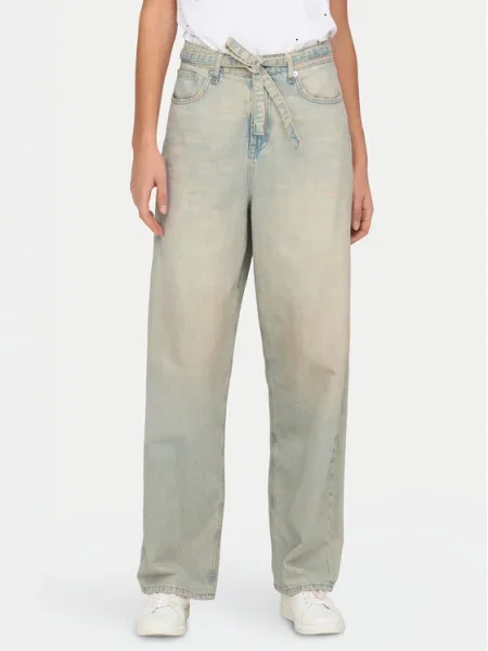 ONLY Blugi Venice Baggy Fit albastru