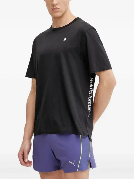 Tricou Peak Performance cu autograf negru