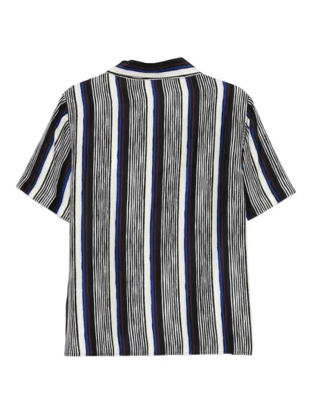 Top Proenza Schouler cu dungi negru