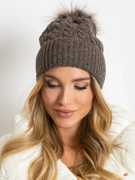 Șapcă Wool Fashion Italia maro