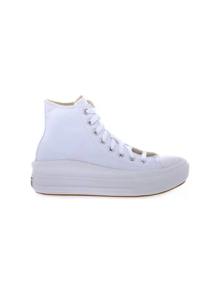 Tenisky Converse na platformě bílé