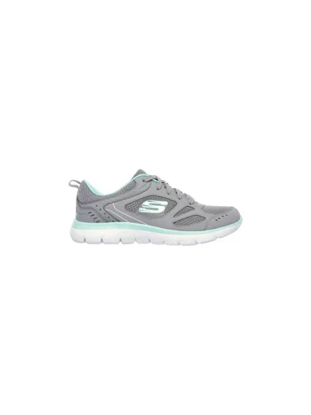 Rövid félcipő Skechers szürke