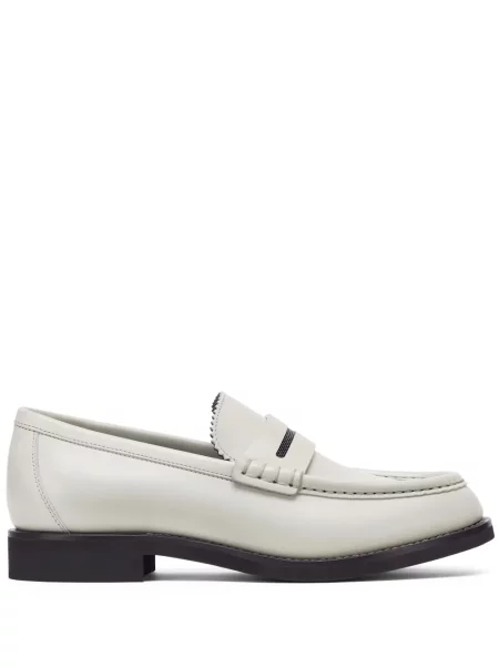 Loaferice Brunello Cucinelli bijela