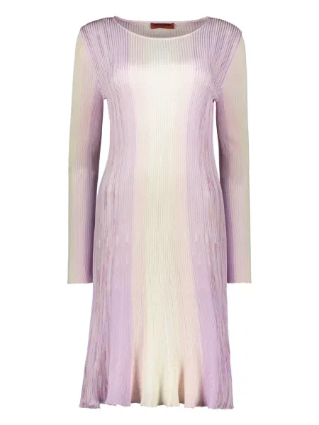 Rochie Missoni de costum violet