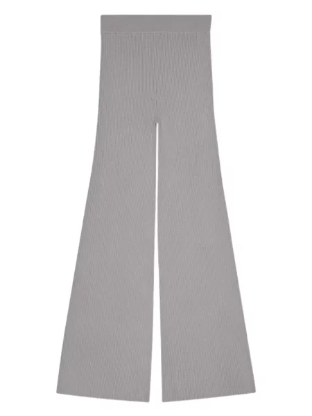 Pantaloni Remain tricotate gri