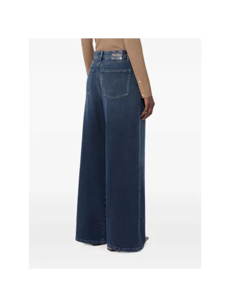 Jeansy Max Mara niebieskie