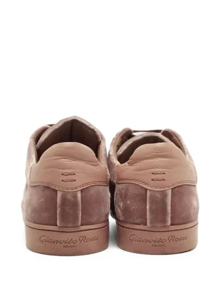 Sneakerși Gianvito Rossi de catifea roz