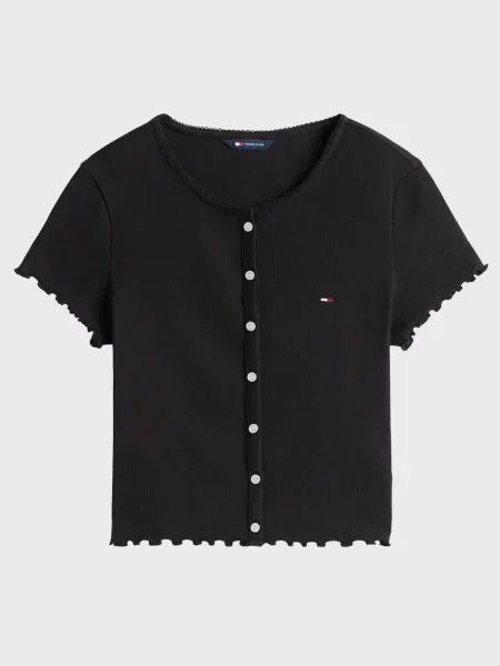 Топ Tommy Jeans чорний