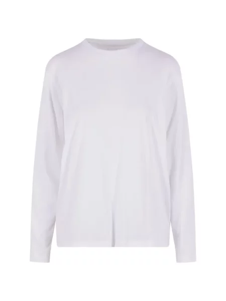 Tricou Thibault Van Der Straete cu decolteu rotund alb