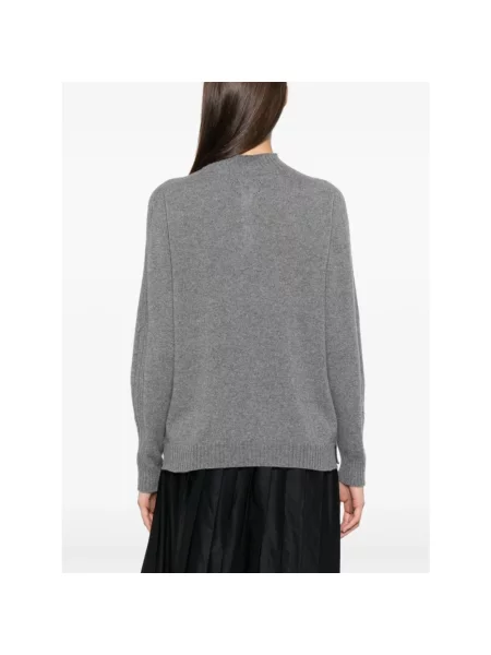Sweter z golfem Twinset szary