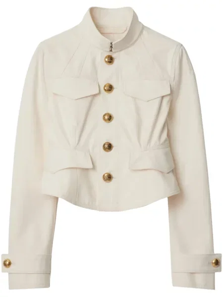 Geacă Burberry alb