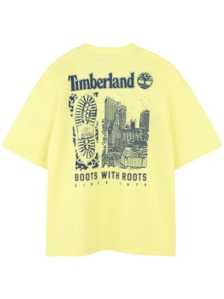 Tricou copii Timberland galben