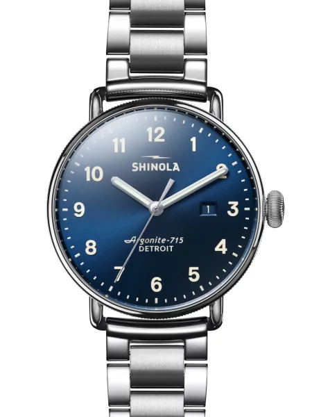 Ceas Shinola albastru