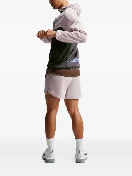 Geacă Nike alergare gri