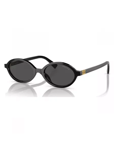 Napszemüveg Miu Miu Eyewear autogrammal fekete