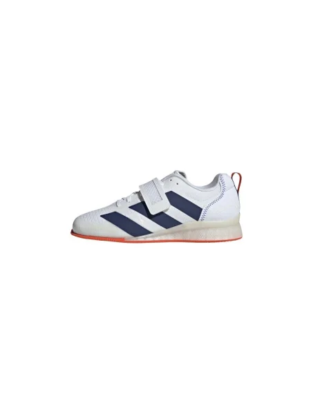 Súlyemelő cipők adidas Adipower Weightlifting III Footwear white/dark blue/royal blue Adipower Weightlifting III fehér