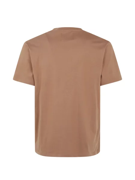 Tricou Woc cu decolteu rotund maro