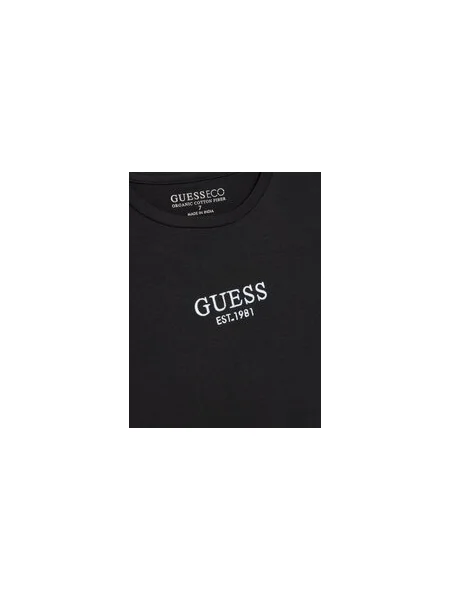 GUESS Póló fekete fehér