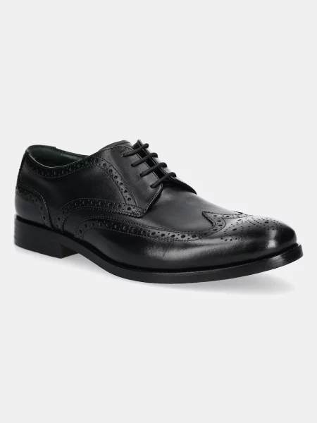 Półbuty Clarks Originals skórzane czarne