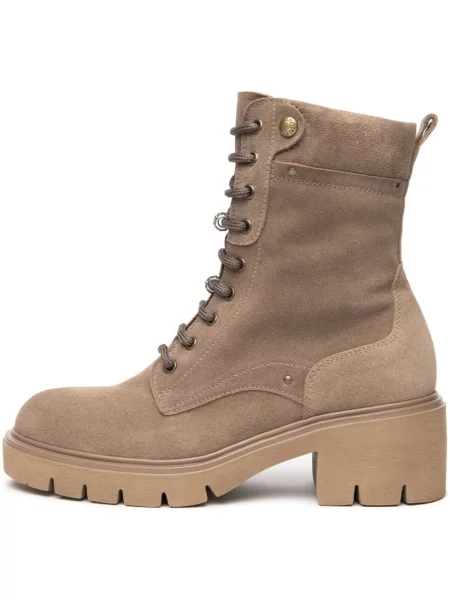 Pantofi Nerogiardini din velur bej