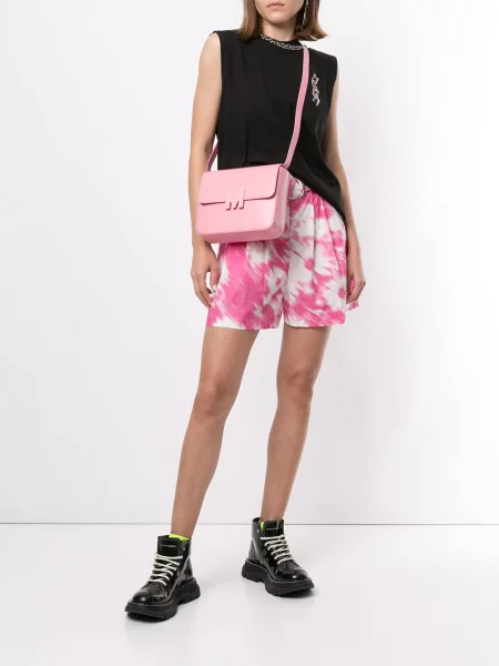 Raštuotos šortai Msgm rožinė