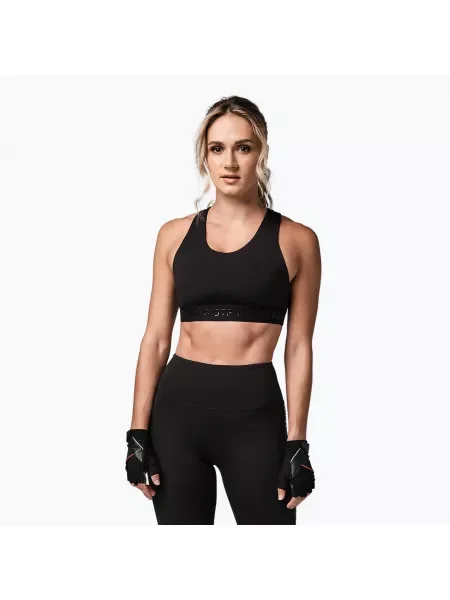 Дамски сутиен за тренировка STRONG ID Essential Sports black черно
