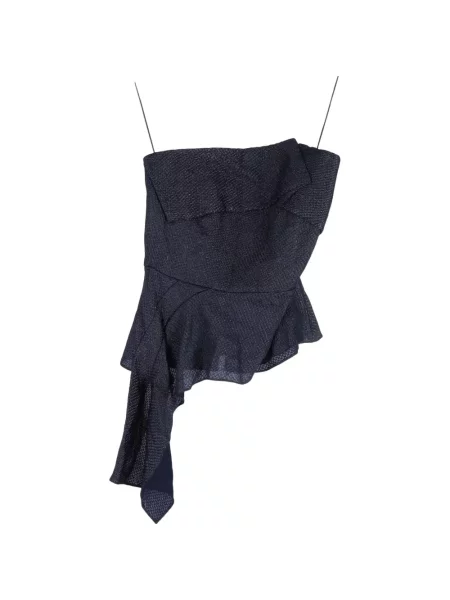 Top Roland Mouret albastru